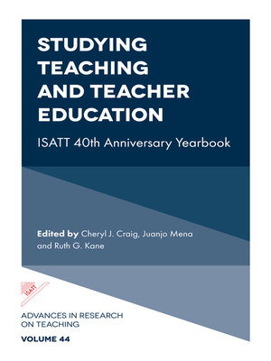 cover image of Studying Teaching and Teacher Education